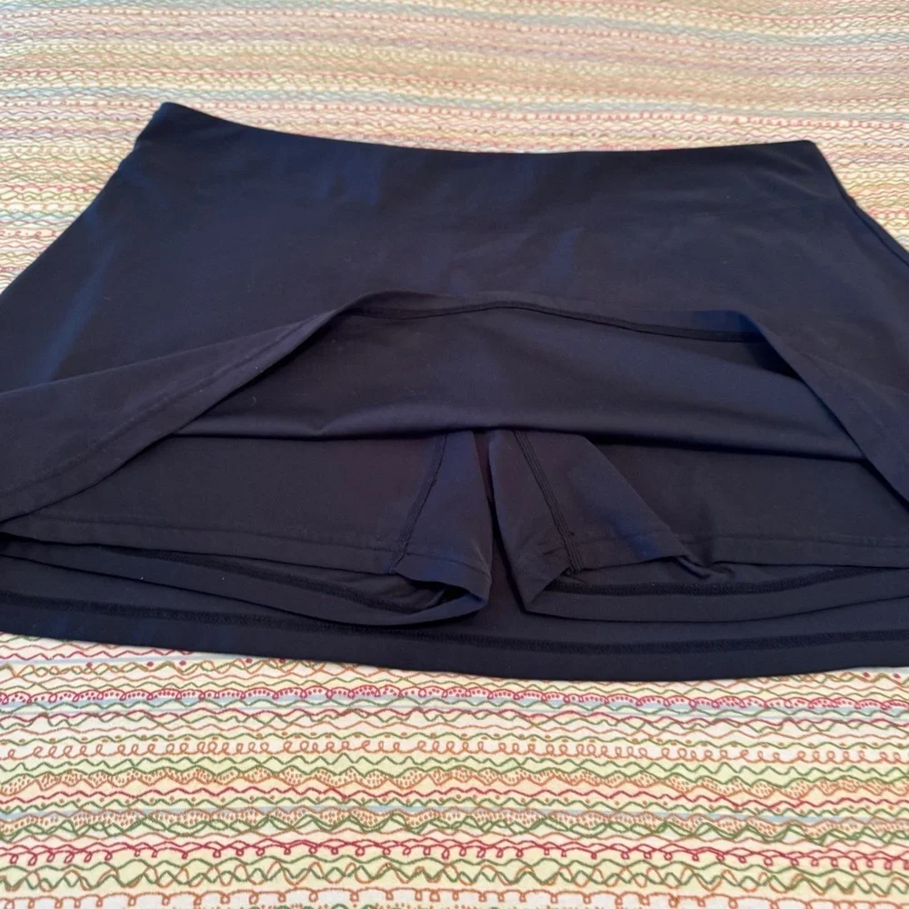 Nike Dry Fit  Skort/Skirt Elegant Black Size XXL (20-22)